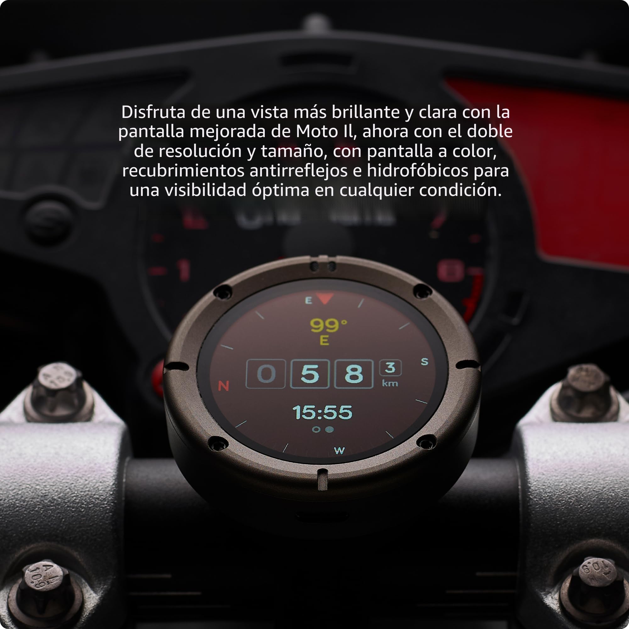 Amazon.com: Beeline Moto II Black - Navegación GPS para