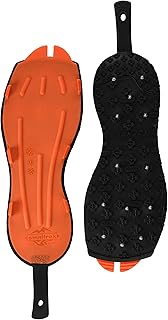 Korkers OmniTrax v3.0 Studded Kling-On Fishing Sole, Black/Orange, 11