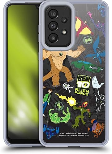 Miniatura 8 de Head Case Designs Funda de gel suave con licencia oficial de Ben 10 Alien Force Omnitrix Graphics compatible con Galaxy A33 5G (2022)