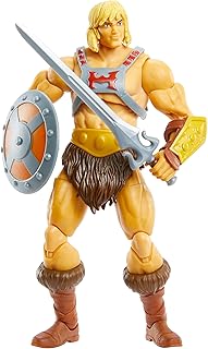 Masters of the Universe Masterverse Collection, Revelation He-Man 7-in Motu Battle Figure for Storytelling Play and Displa...