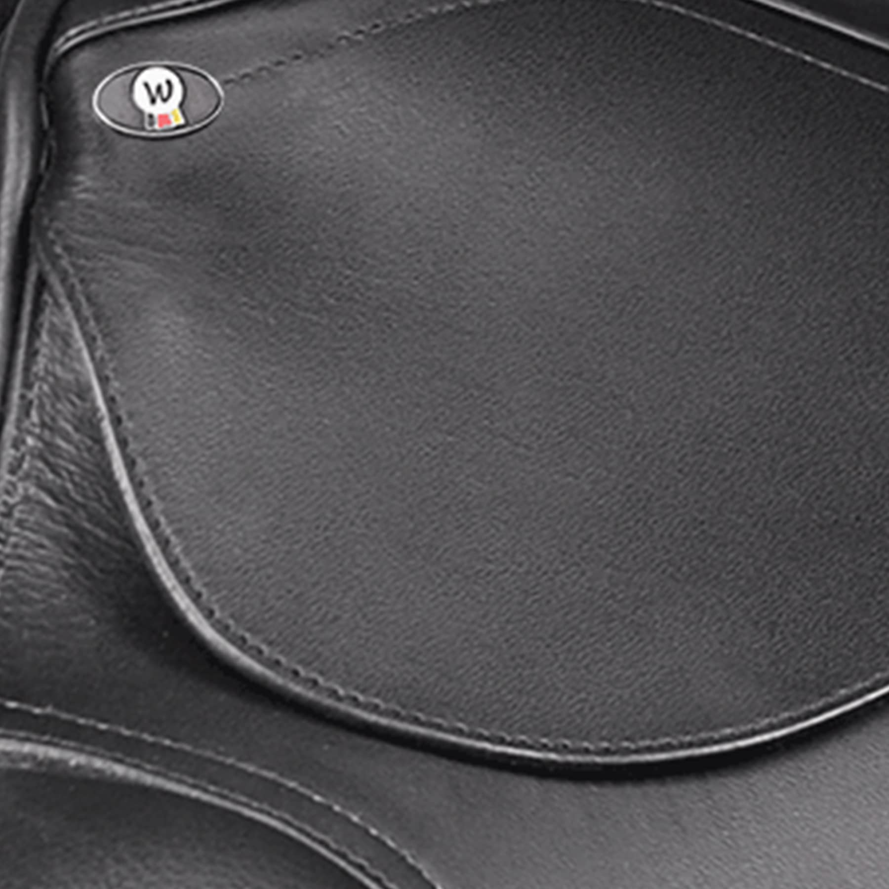 WALDHAUSEN Vielseitigkeitssattel Comfort, Leder, Pony, 15,5''/39 cm, schwarz