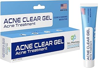 Drs Pharmacy Gel transparente para acné – 0.5...