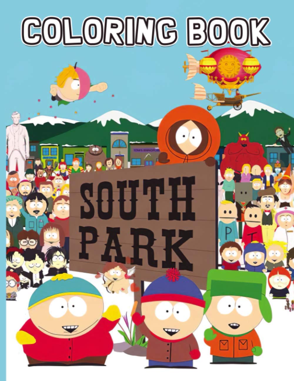 South Park Coloring Book: Color Wonder South Park Adult Coloring Books