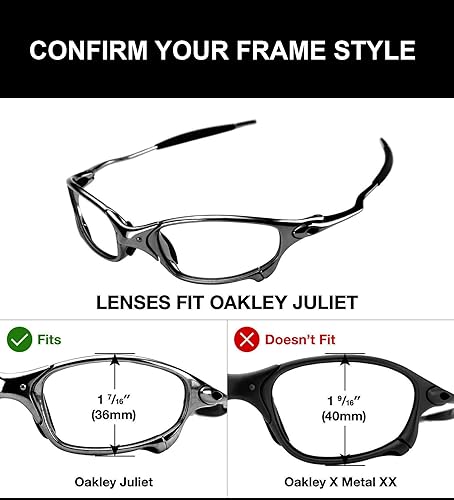 Miniatura 2 de Lentes de repuesto para gafas de sol Oakley Juliet polarizadas