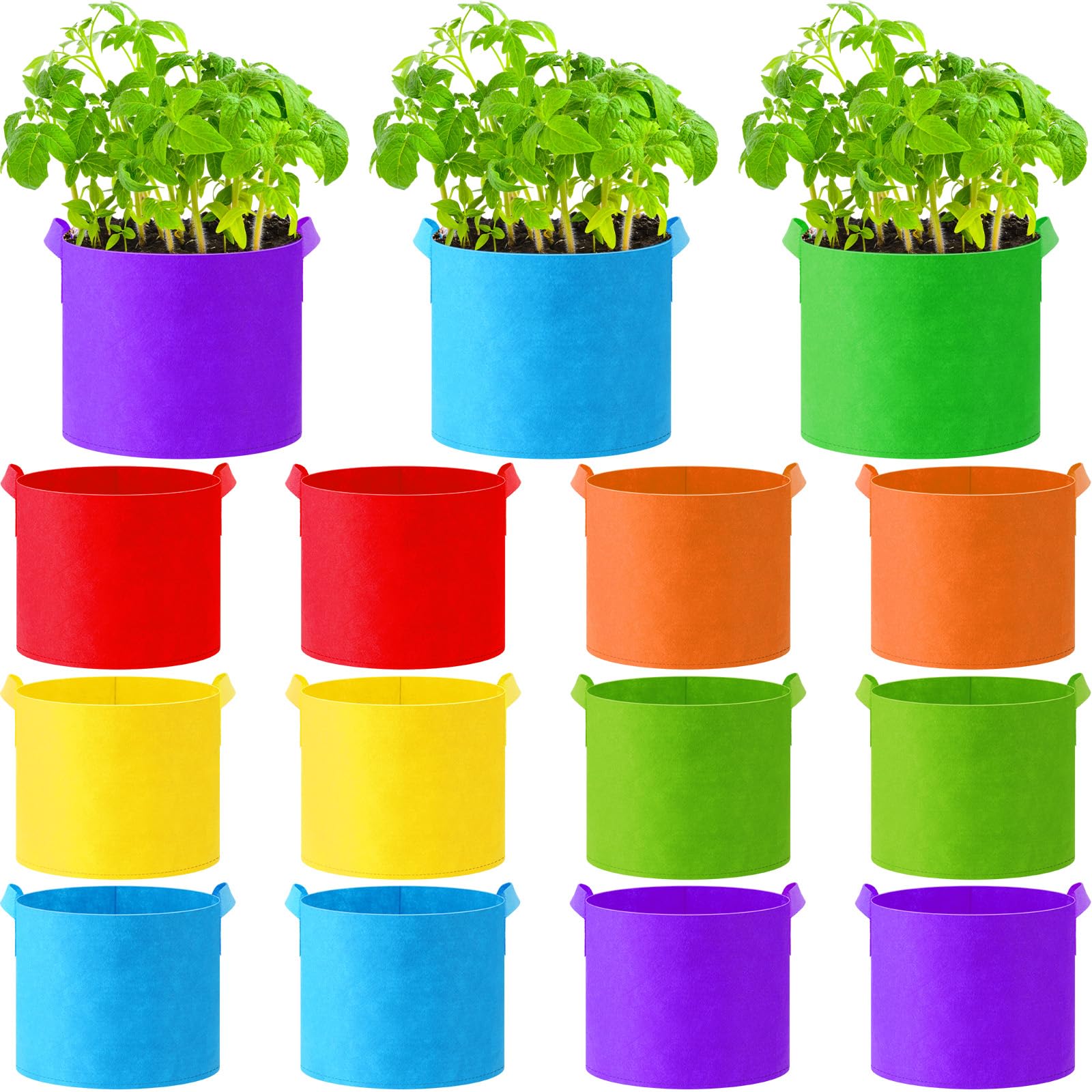 Bolsas de cultivo de plantas Ziliny transpirables para semillas y flores de jardín
