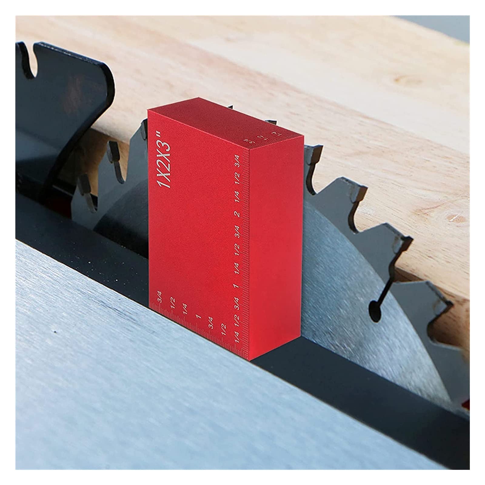 Cales de hauteur, Ensemble d'outils de mesure 15 pièces(Red)