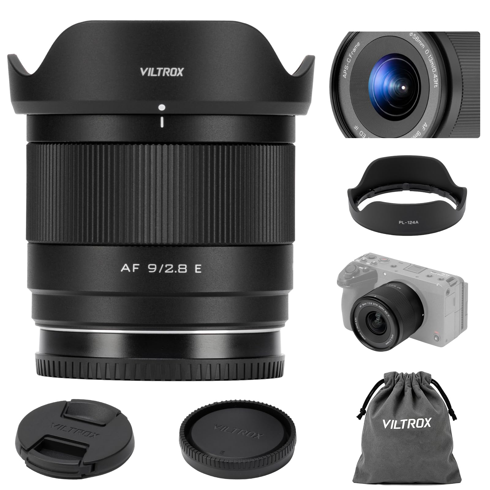 Amazon.com : VILTROX AF 9mm F2.8 Air E-Mount APS-C Ultra-Wide Auto