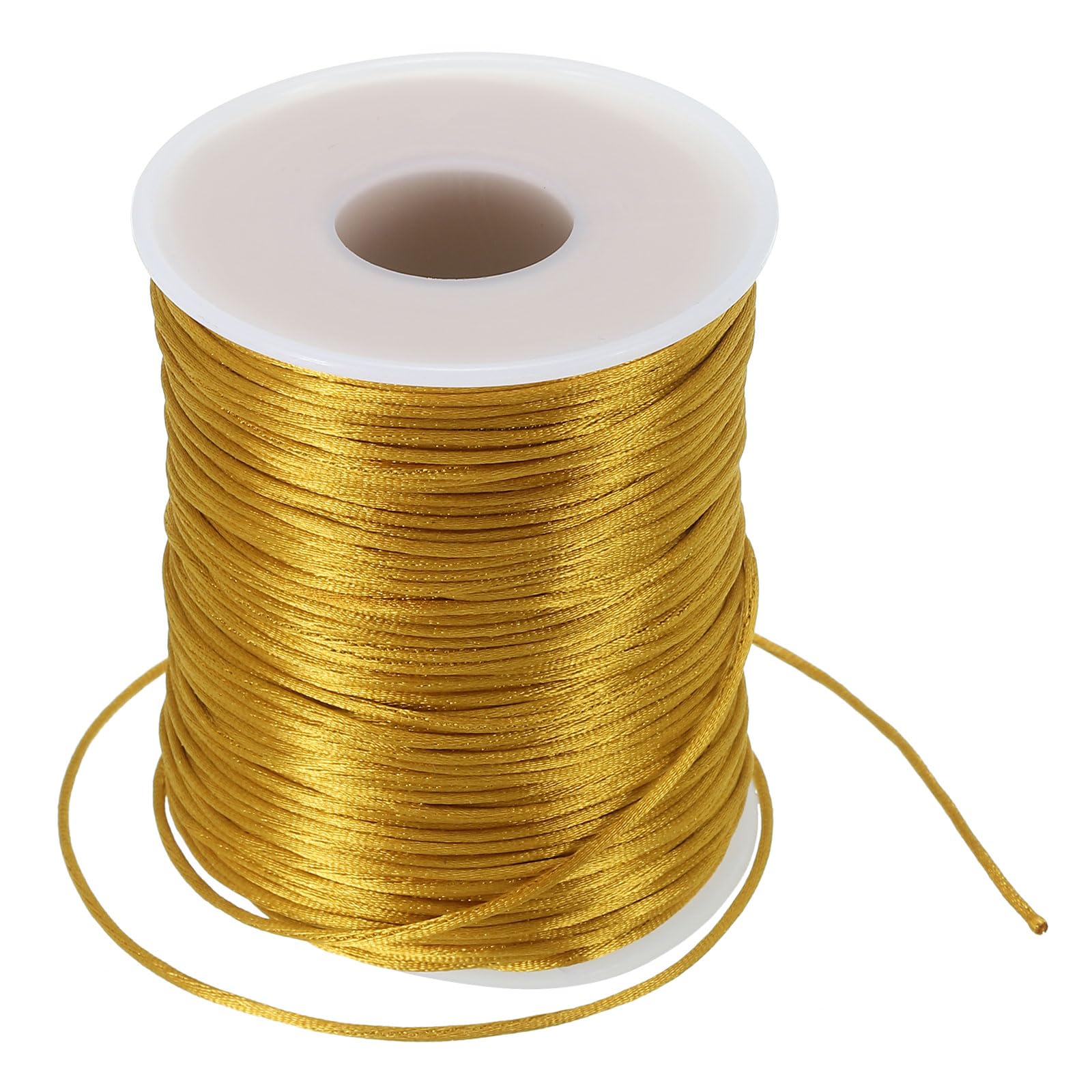 PATIKIL 1.5mm x 109 Yard Nylon Satin Cord