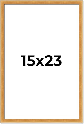 Miniatura 142 de Poster Palooza Portarretratos de madera maciza de 11 x 15 pulgadas, ancho de moldeo de 0.75 pulgadas, incluye plexiglás acrílico UV, respaldo