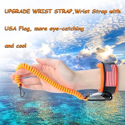 Miniatura 4 de 8M0092850 - Cordón para interruptor de muerte de barco, correa de muñeca y llavero de flotador de repuesto para barco fuera de borda Mercruiser