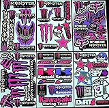  6 bogen Aufkleber ssp selbstklebend Stickers rockstar energy drink BMX moto-cross decals Abziehbilder MX