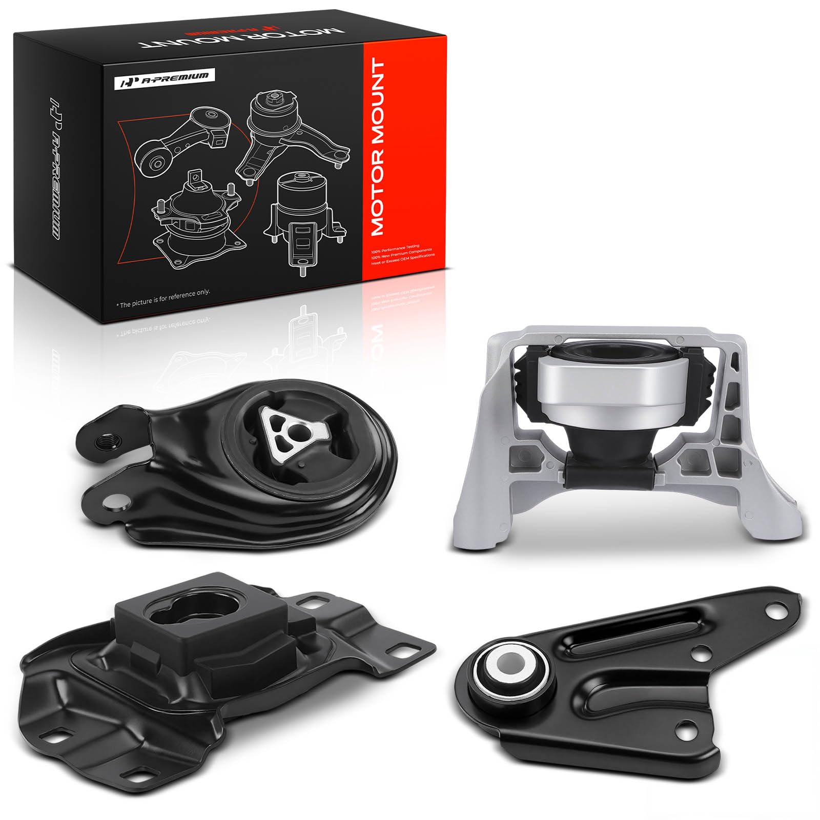 A-Premium 4PCS Engine Motor Mount and Transmission Mount Set