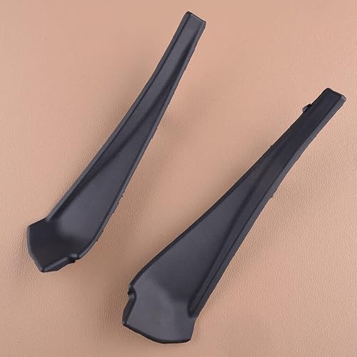 Miniatura 7 de Extensión de cubierta de guardabarros para limpiaparabrisas delantero lateral para Nissan Rogue 2014 2015 2016 2017 2018 2019 2020 Par izquierdo y