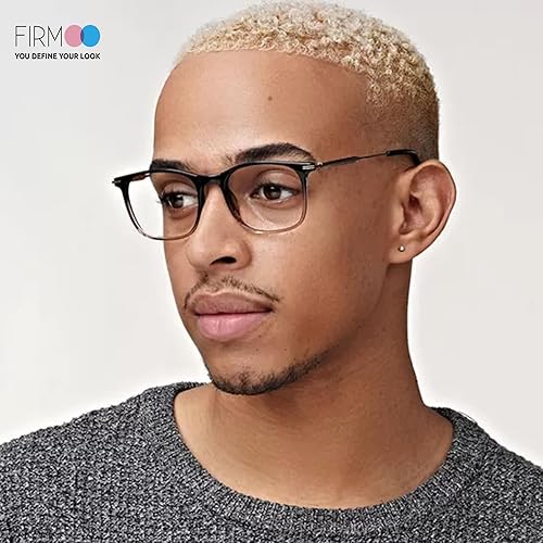 Miniatura 10 de Firmoo Lentes de bloqueo de luz azul, antifatiga ocular, anti dolor de cabeza, corte UV, anteojos de lectura cuadrados para computadora para mujeres