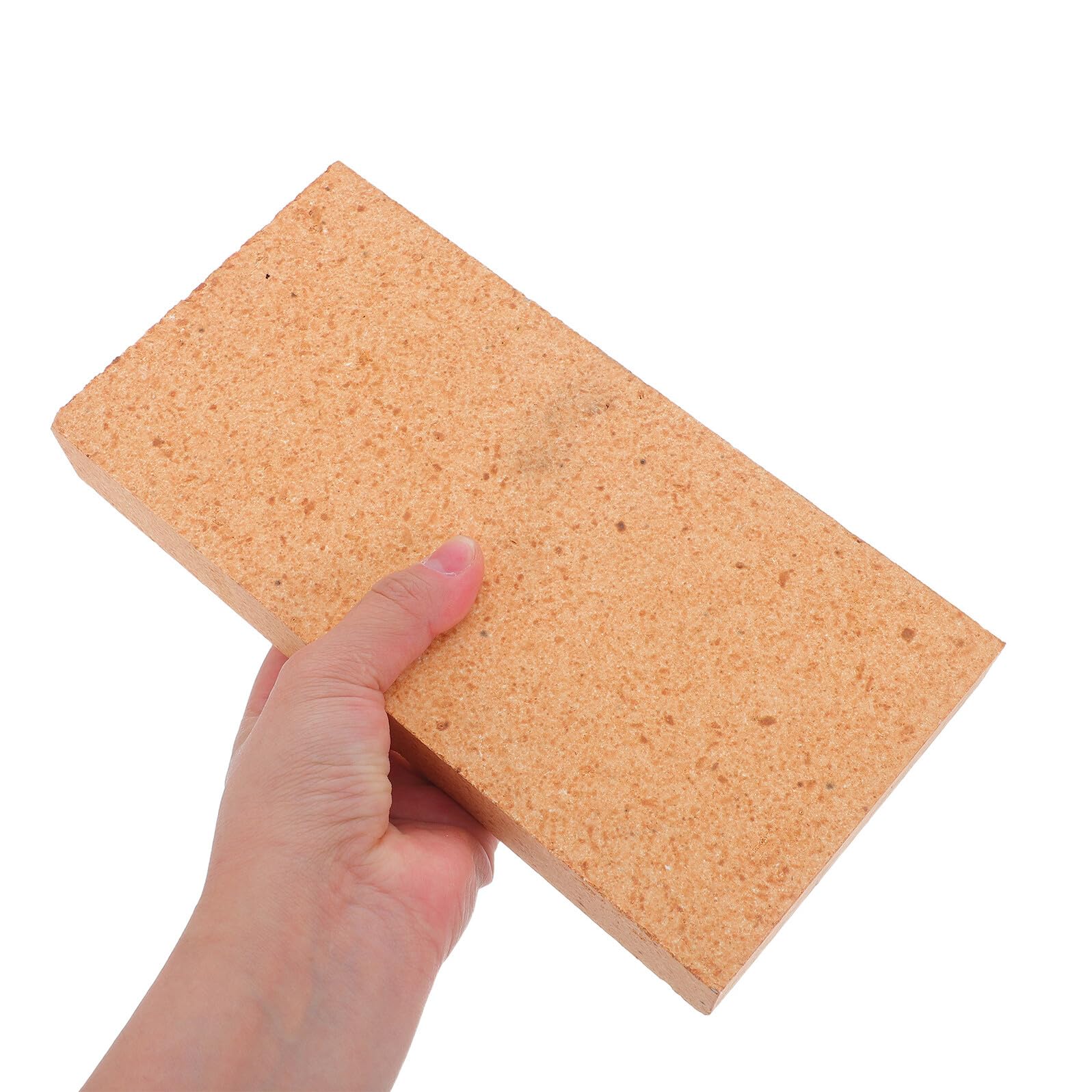 Veemoon Ladrillo Refractario de Arcilla 23x11,4x4 Cm para Estufas de Leña y Chimeneas, Bloque Aislante Térmico Ignífugo para Hornos de Pizza y Parrillas, Accesorio Resistente a Alta