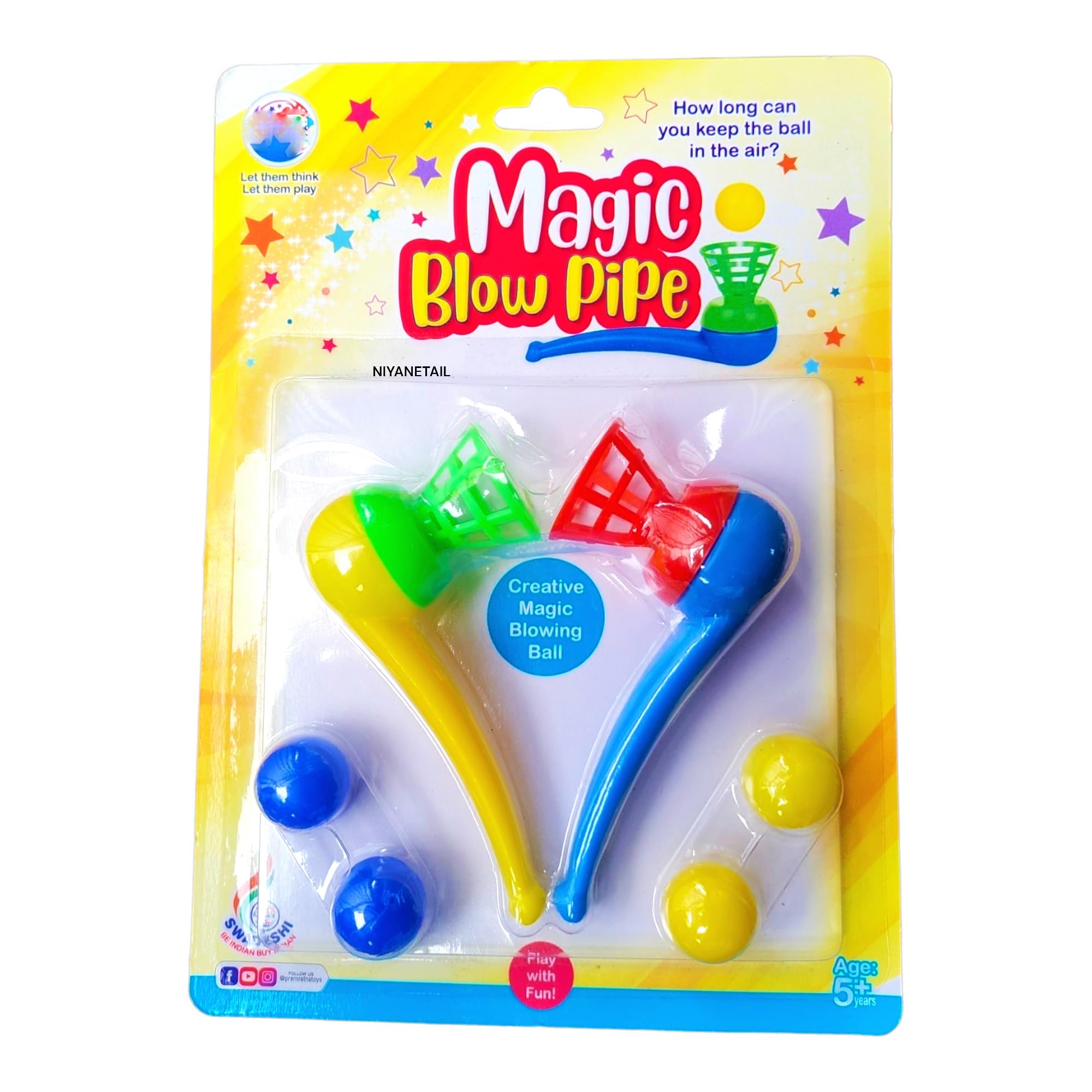 See full amazon price history chart for NIYANETAIL Floating Blow Ball Toy Tube, Magic Blow Pipe Set, Creative Magic Blowing Ball Toy Party Game for Kids and Adults Set of 2(Multicolor) NIYANETAIL Floating Blow Ball Toy Tube, Magic Blow Pipe Set, Creative Magic Blowing Ball Toy Party Game for Kids and Adults Set of 2(Multicolor) (B0CJ78KGKJ) Amazon Price History, Amazon Price Tracker