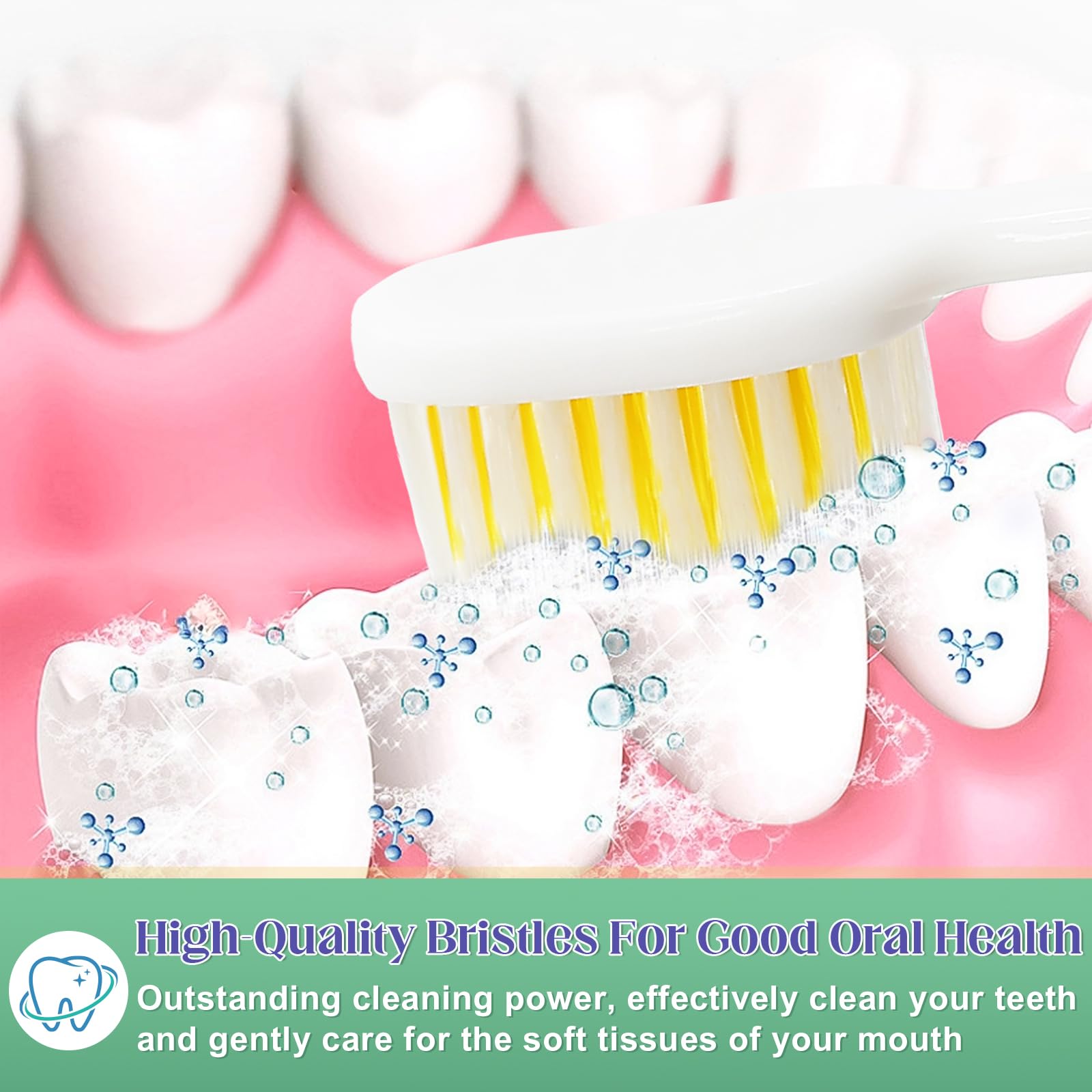 120 cepillos de dientes desechables a granel, paquete de cepillos de dientes de viaje, cerdas suaves envueltas individualmente y buena limpieza para niños, adultos y ancianos. Adecuado para hotel