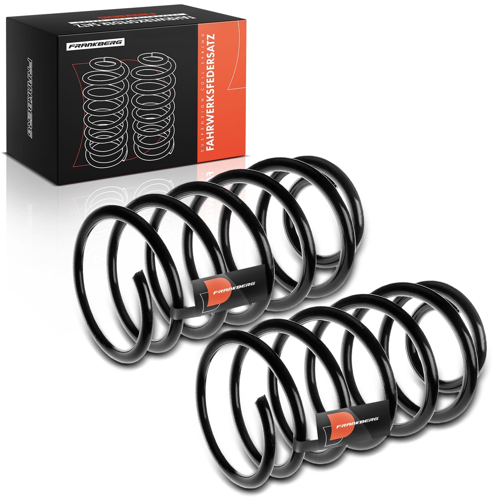 Frankberg 2x Ressorts de suspension avant 1J0411105AA