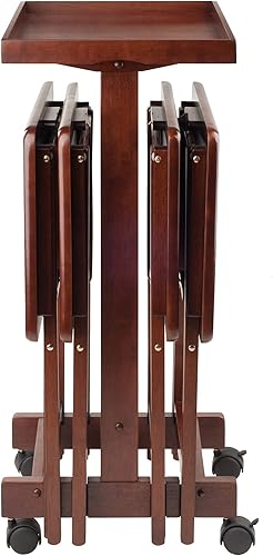 Miniatura 5 de Winsome Mesa de aperitivos de 6 piezas, nogal (94828)