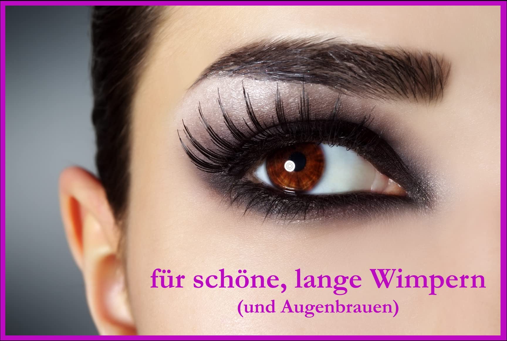 Wimpernserum - Wimpernverlängerung; (2x 6 ml) - Schwarz