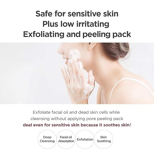 Miniatura 7 de MANYO FACTORY Lavado facial diario de espuma de soda de limpieza de poros profundos no irritante con vitamina C manzanilla Clean K-Beauty para