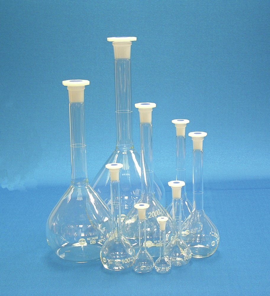 FLA77140 Volumetric Flask, Class A, 500 mL