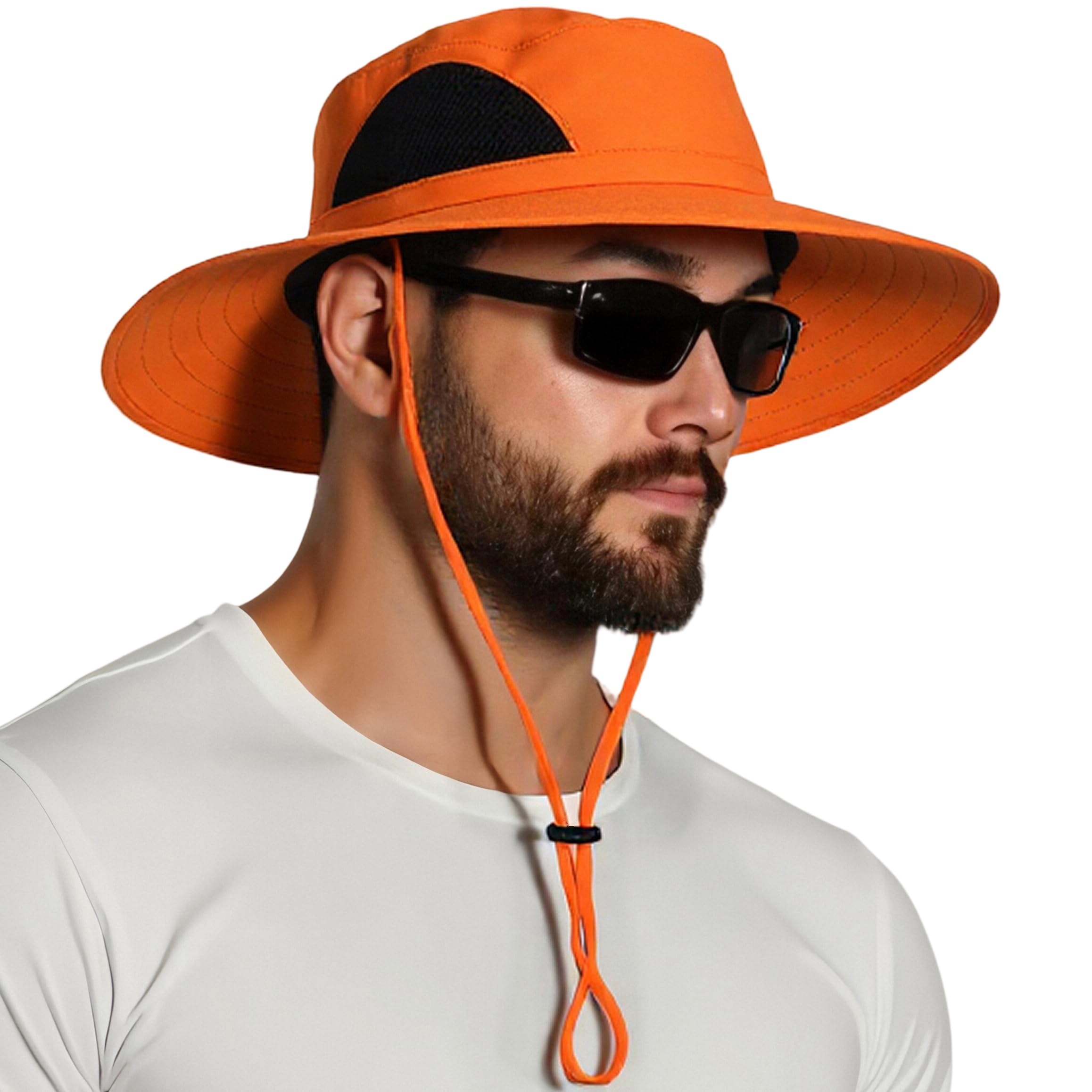 EINSKEYWide Brim Sun Hat, UPF 50+ UV Protection Waterproof Packable Bucket Hat for Men & Women, Fishing Hiking Beach Garden