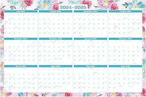 AT-A-GLANCE 2024-2025 Erasable Wall Calendar Planner, 24x36 Inches