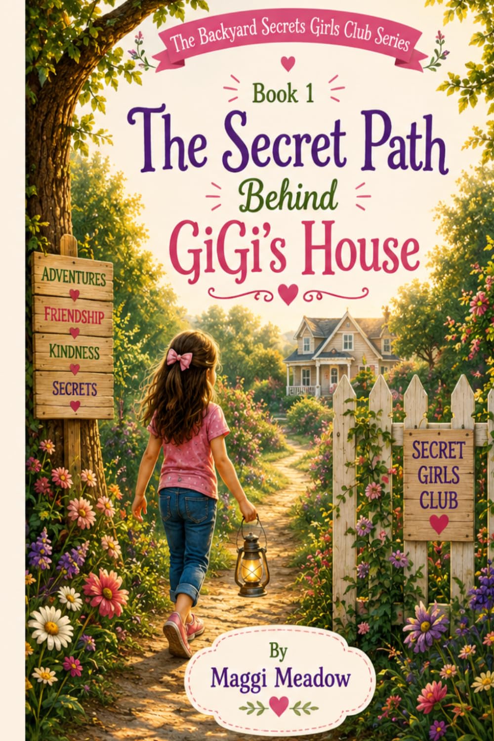 The Secret Path Behind Gigi’s House: The Backyard Secret Girls Club - Book 1