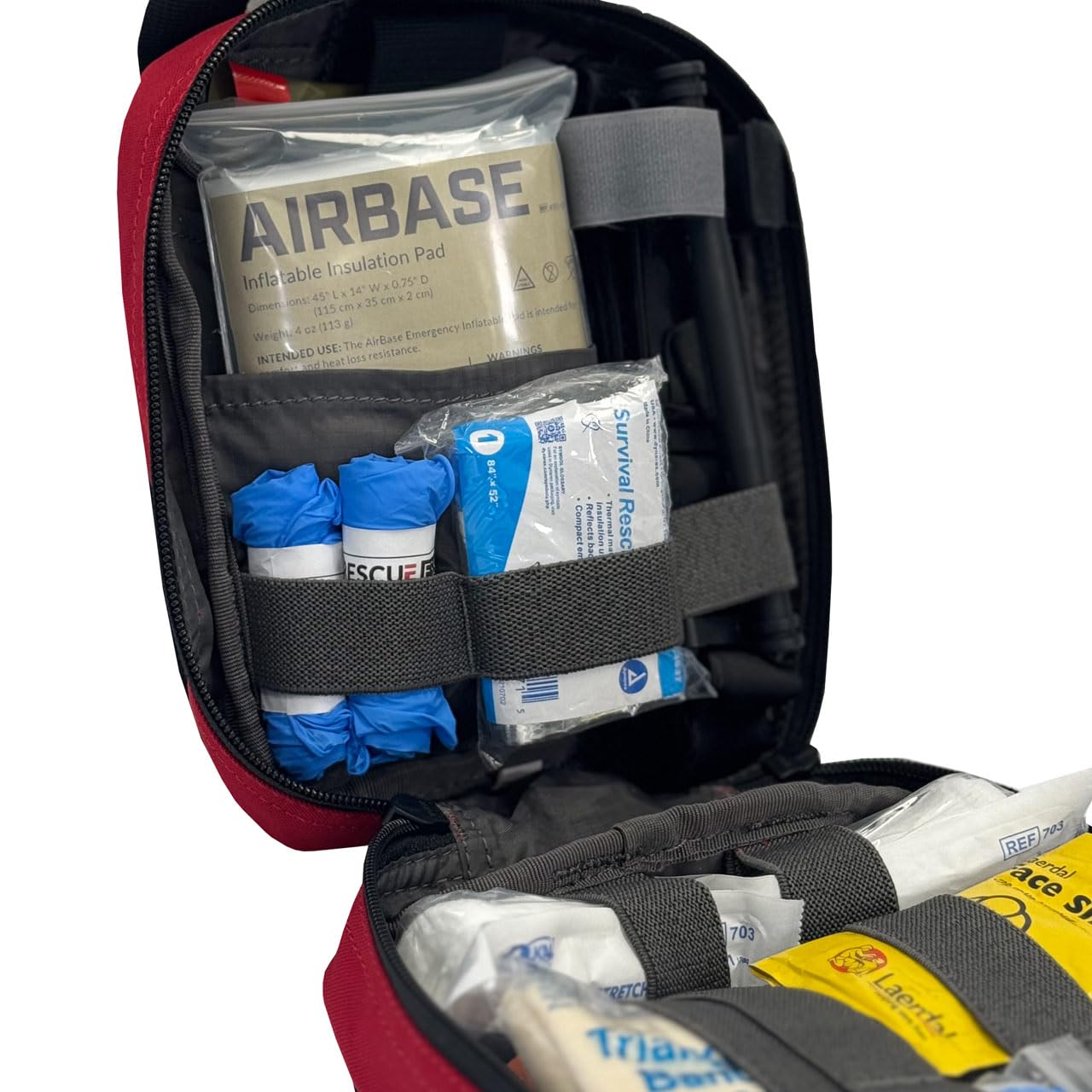 Rescue Essentials AirBase Inflatable Insulation Pad, Emergency Ground Pad — Amazon image 5