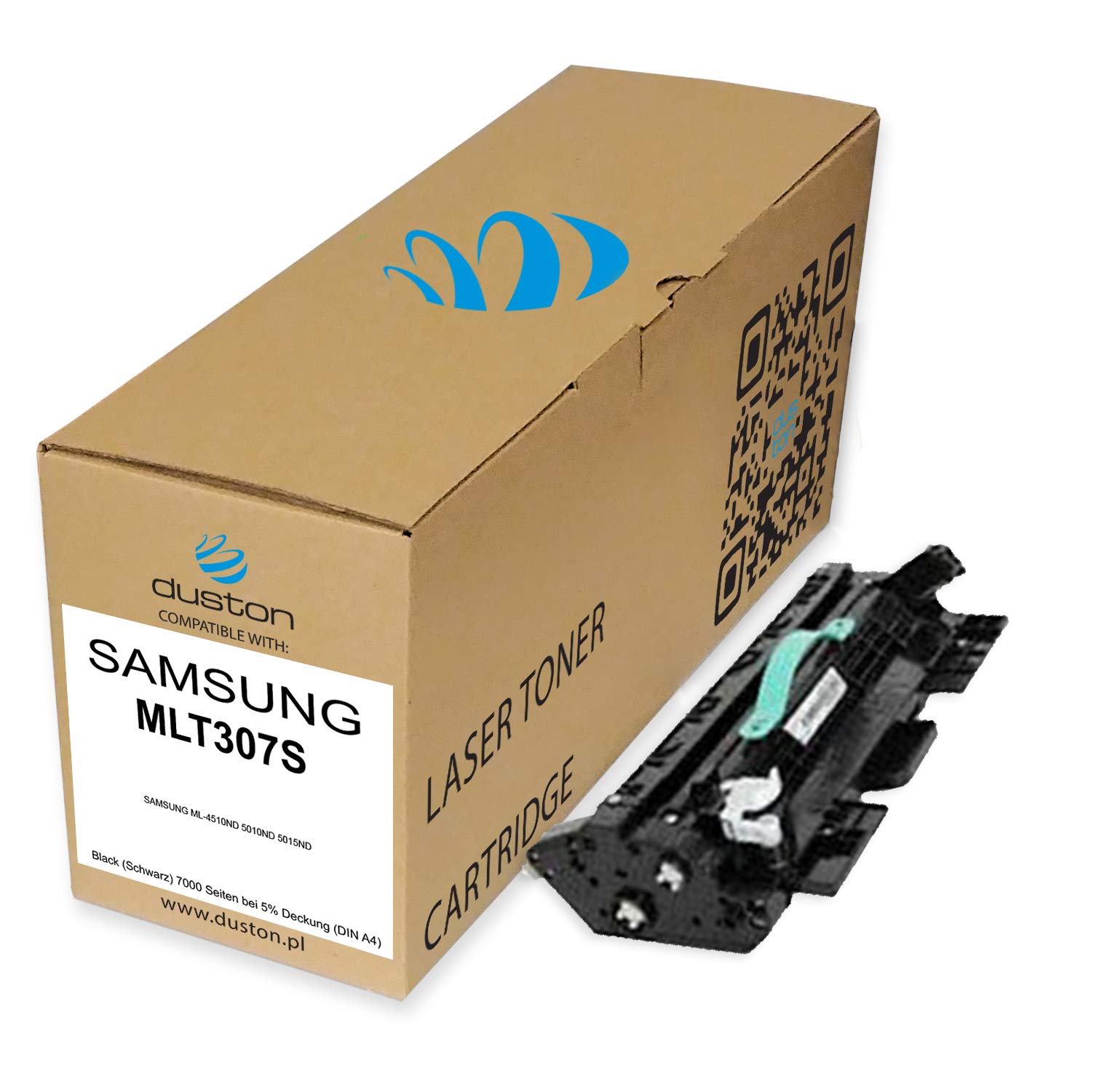 duston MLT307S, MLT-D307S Toner nero rigenerato compatibile con Samsung ML-4510ND 5010ND 5015ND