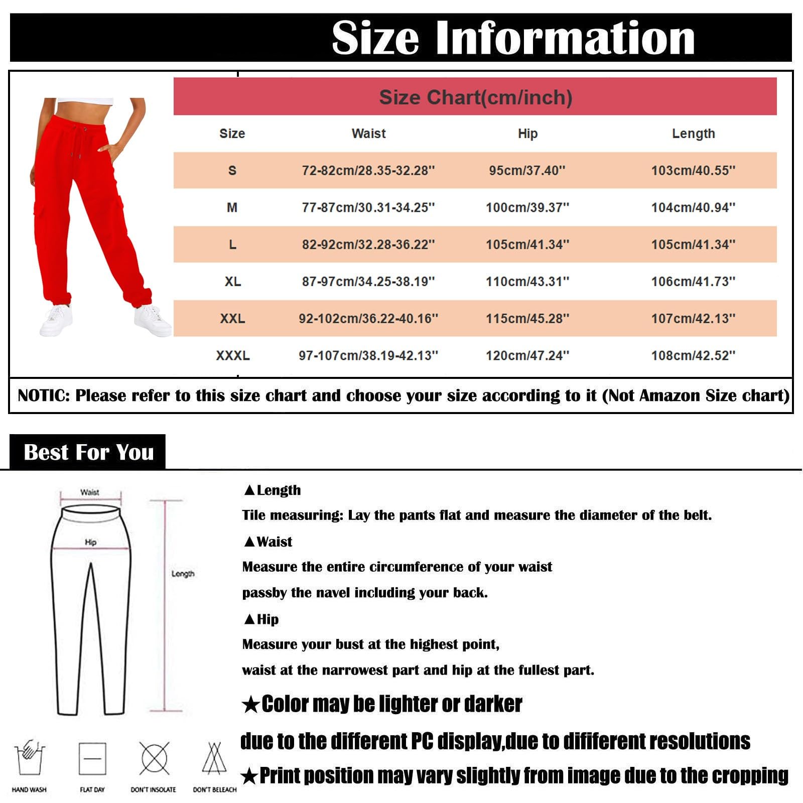 Pantalones de chándal largos holgados para mujer, pantalones deportivos