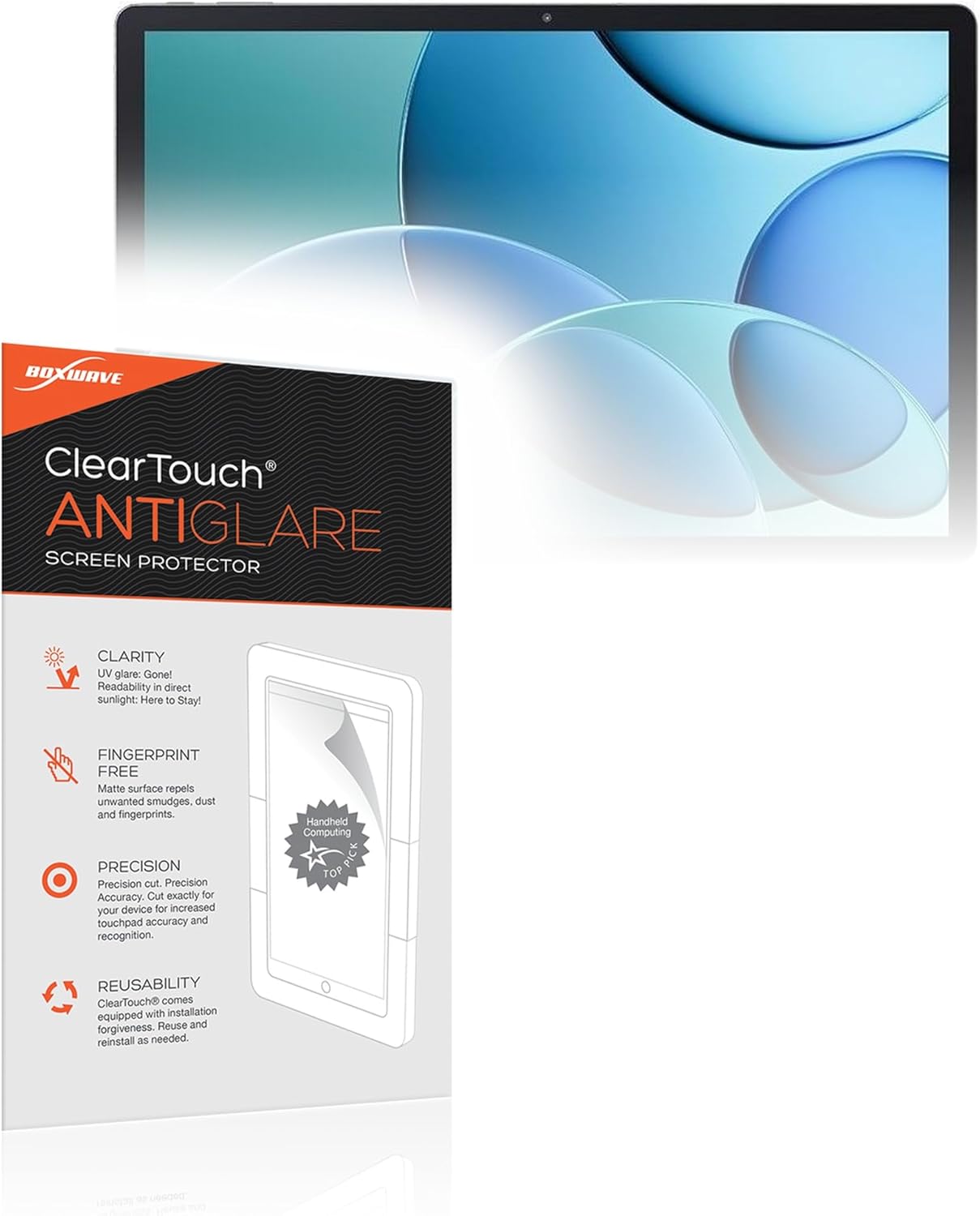 BoxWave Screen Protector Compatible With Acer Iconia X14 - ClearTouch Anti-Glare (2-Pack), Anti-Fingerprint Matte Film Skin