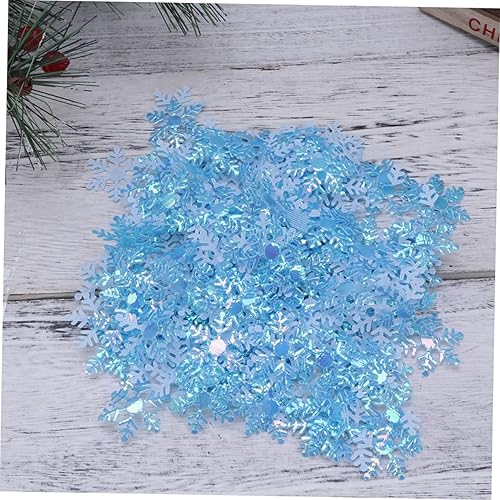 Miniatura 9 de COHEALI 9 Packs Wedding Decor Christmas Ornaments Snowflakes Christmas Party Decoration Snowflake Decorations Accessories Confetti