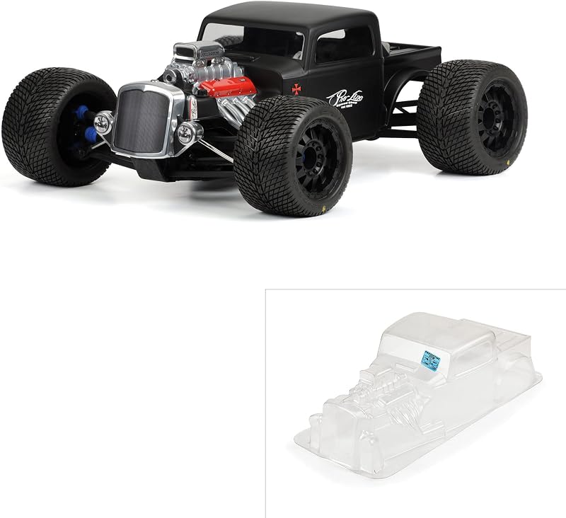 Pro-Line Racing Rat Rod Clear Body Revo 3.3 ERevo Summit PRO341000 Car/Truck Bodies Wings & Decals
