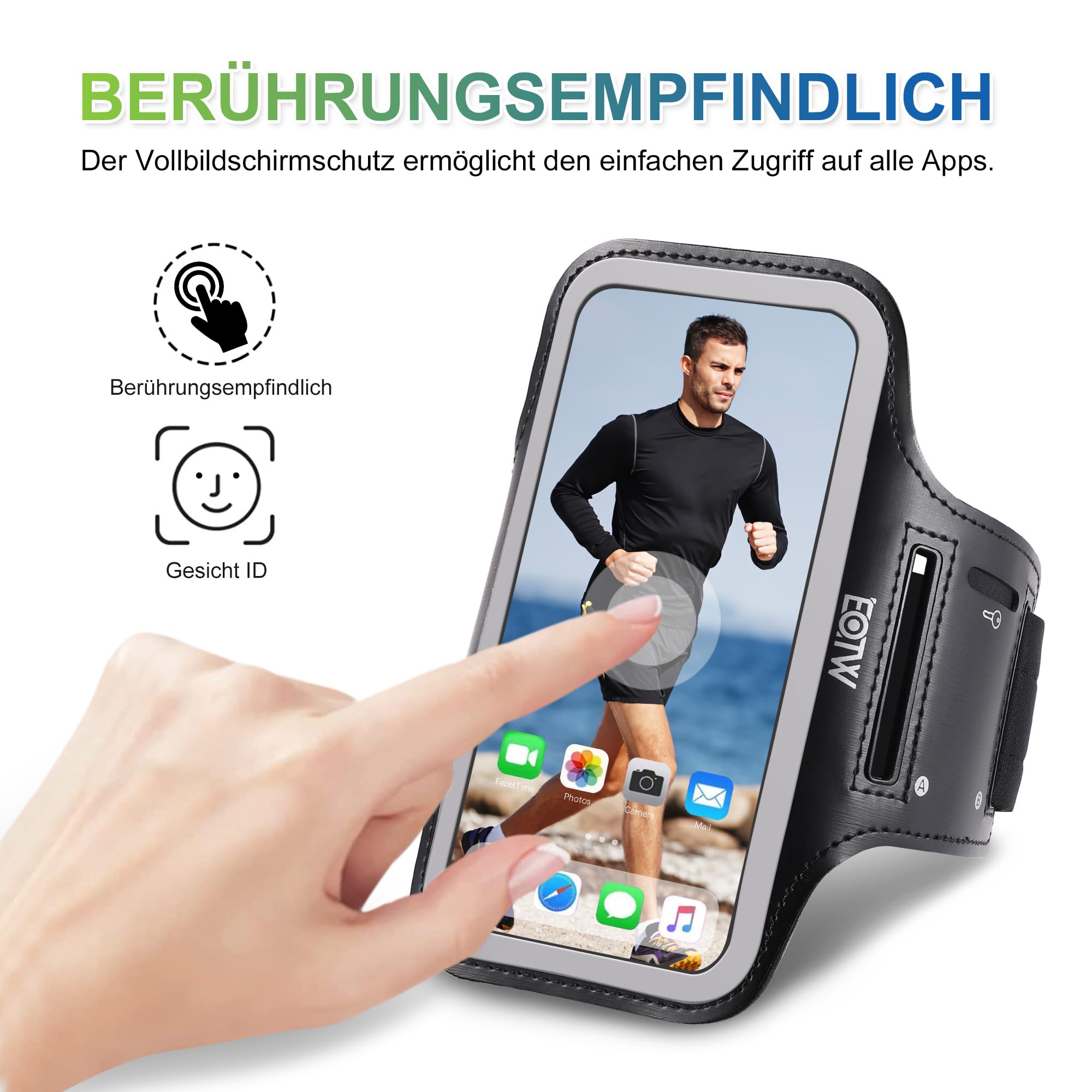 Fascia Da Braccio Sportiva Per Smartphone - Foto 8