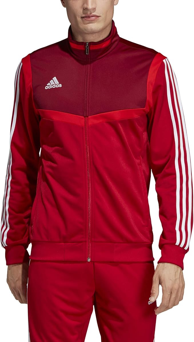 adidas Herren Tiro19 Jacke, Powred/White, LT : Amazon.de