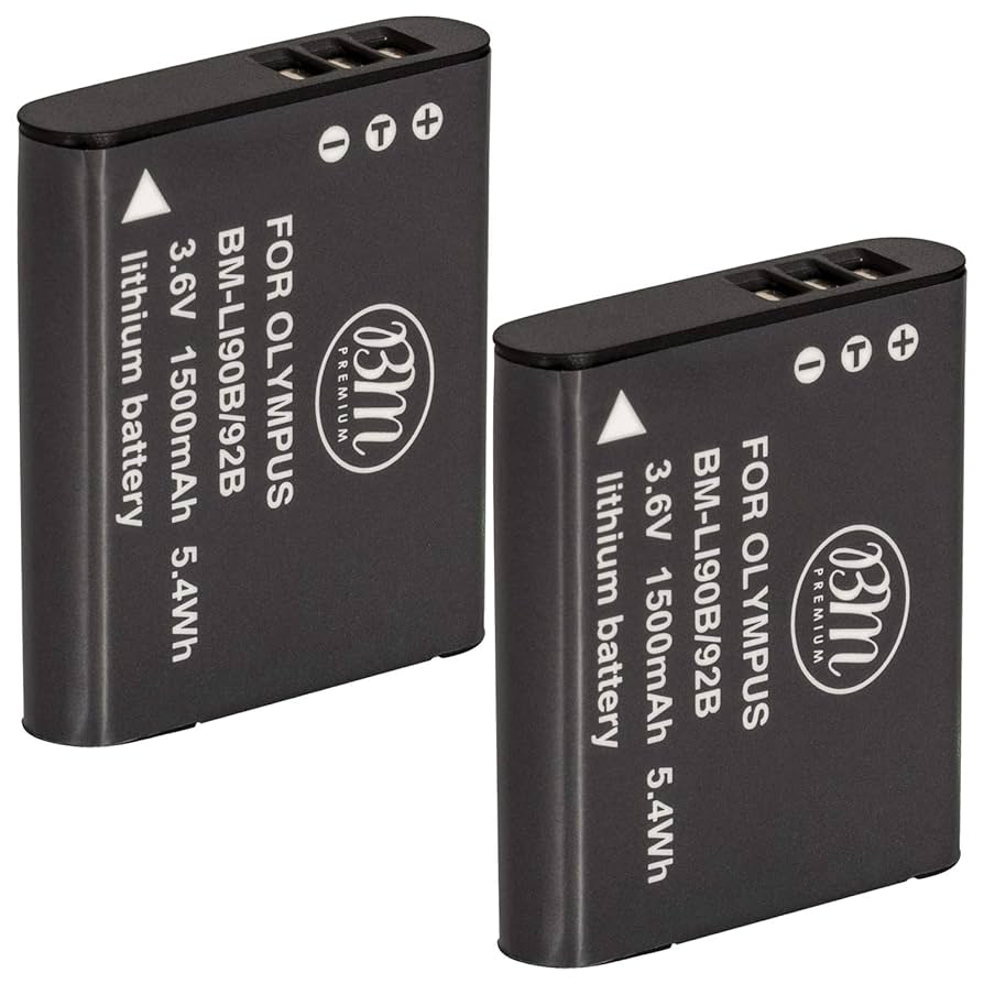 Amazon.com : BM 2-Pack of LI-92B, LI-90B Batteries for