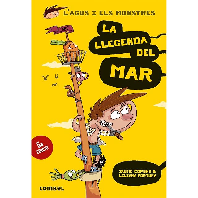 Portada de L Agus i els Monstres 5: La Llegenda del Mar