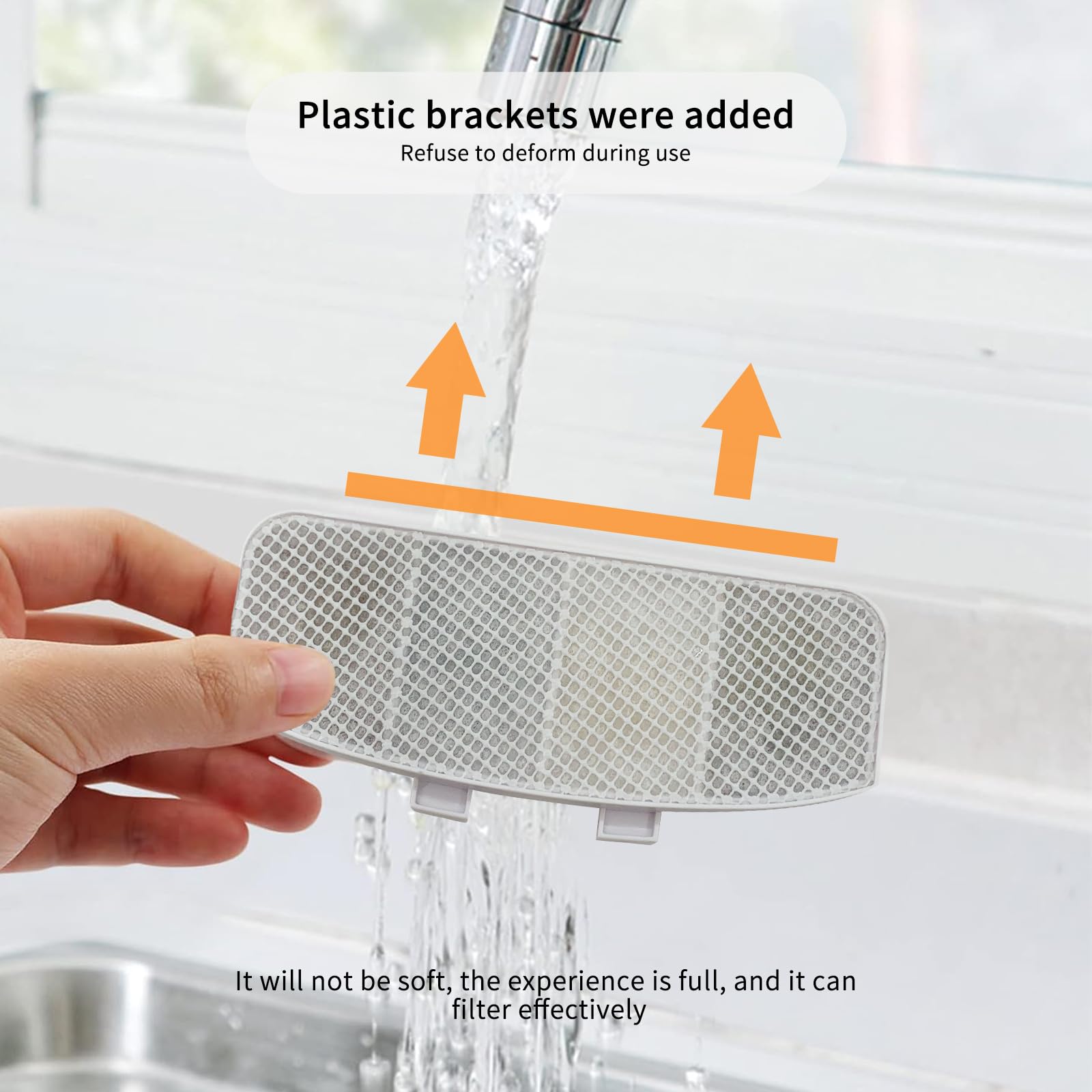 Generic 6 Packs Replacement Filters for Automatic Pet Water Fountain,3 Months Set of Replacement Filters, White