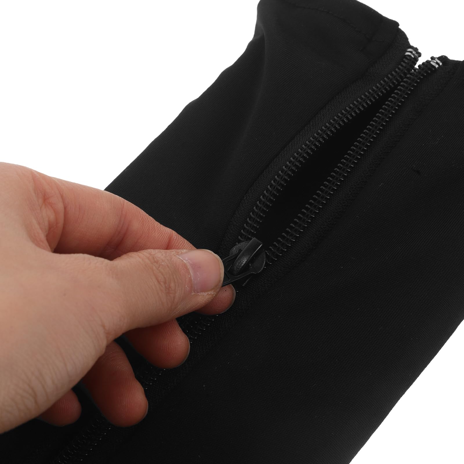 Copri Braccioli per Sedie da Ufficio e Gaming con Imbottitura in Spugna, Copertura Lavabile con Cerniera, Protezione Ergonomica per Braccioli di Sedie Girevoli, Adatto per Uso
