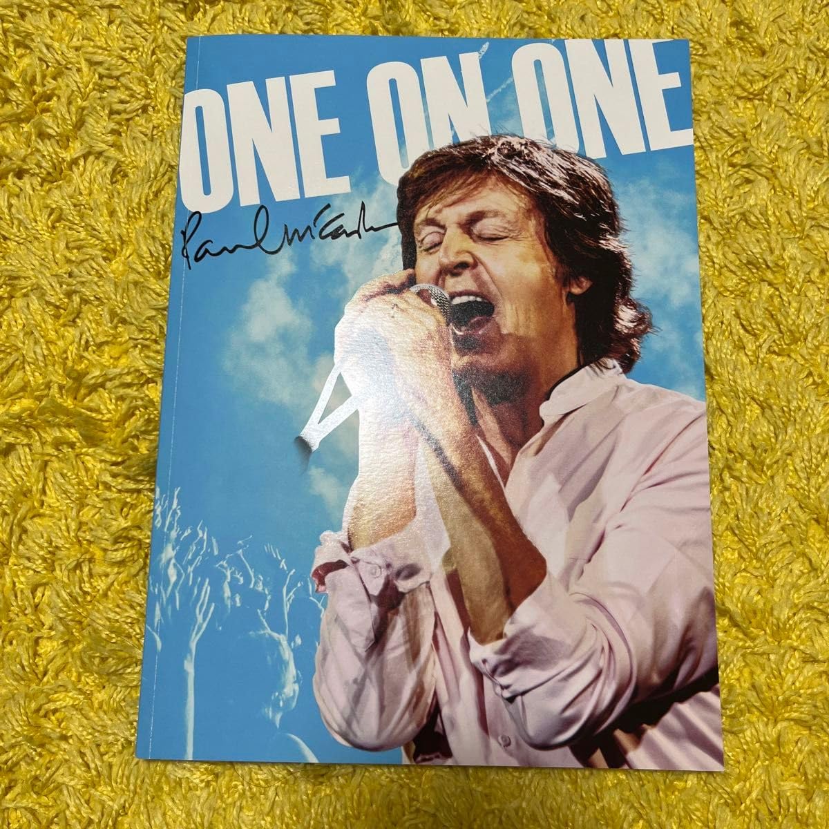 Amazon.co.jp: ポールマッカートニー ライブグッズ タオル プログラム 
