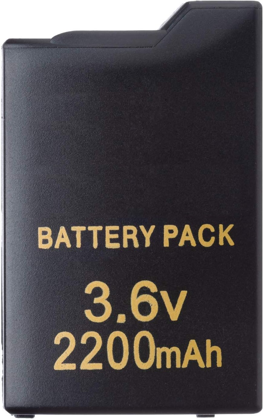 OSTENT High Capacity Quality Real 2200mAh 3.6V Lithium Ion Li-ion Polymer Rechargeable Battery Pack Replacement Upgraded Version for Sony PSP 1000 PSP-280 Console Video Games : Video Games