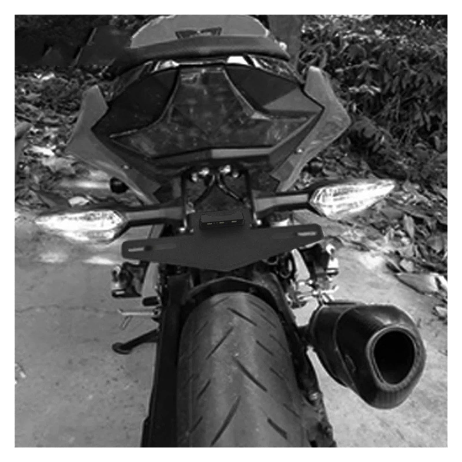 Porta targhe Moto Per NINJA 250 400 Per Z250 Per Z300 2018-2024