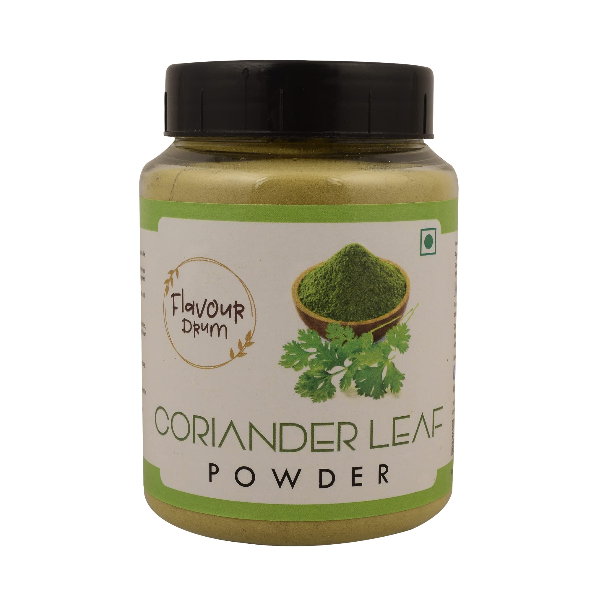 Flavour Drum Coriander Powder | Pure Coriander Powder | Natural Ground Coriander Powder | Extracted from Green Coriander Leaf | Premium Vegetable Powder Seasoning | Best for Cooking, Baking & More (B09DPMHXCH) Amazon Price History, Amazon Price Tracker