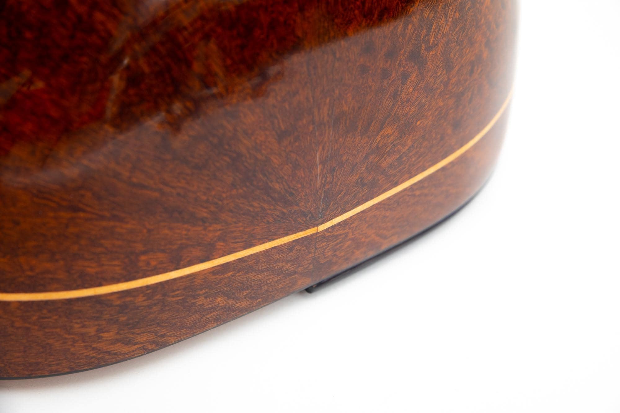Arabischer Oud Konzert-Oud mit AAA-Zederndecke und Perlmutt, exotisches Pamela-Holz, professionelle Oud-Armlehne und gratis Gigbag