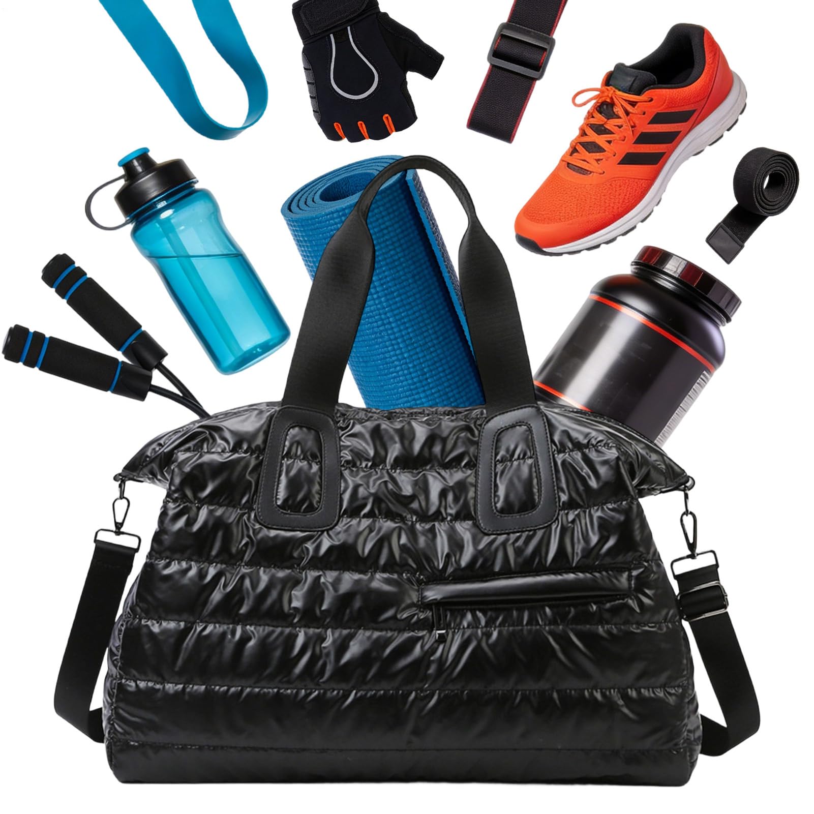 Sac de sport homme compartiment humide séparé pour éliminer les odeurs - 8