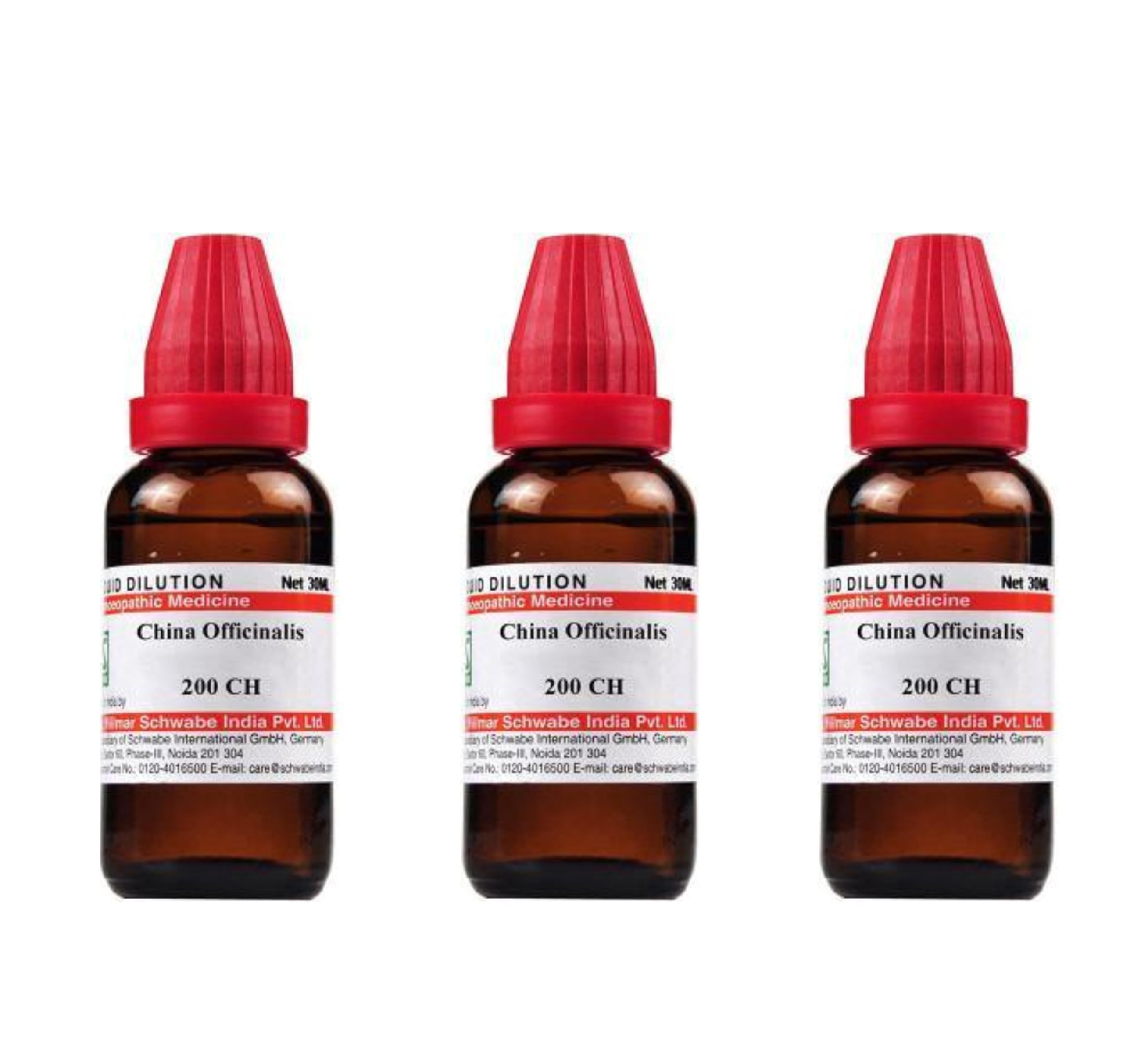 Dr. Willmar Schwabe India Cinchona Officinalis(China)200 Ch 30Ml(Pack Of 3)