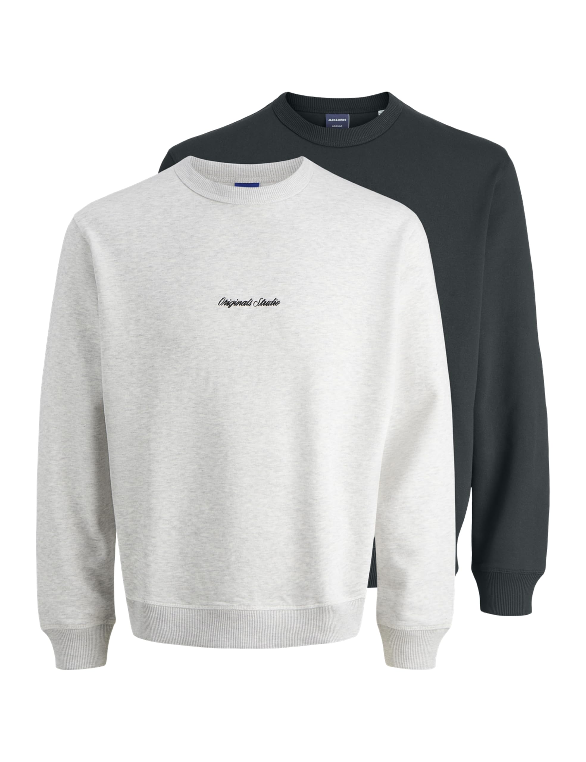 JACK & JONES Jornorrebro EMB Sweat Crew Noos 2Pk MP Homme