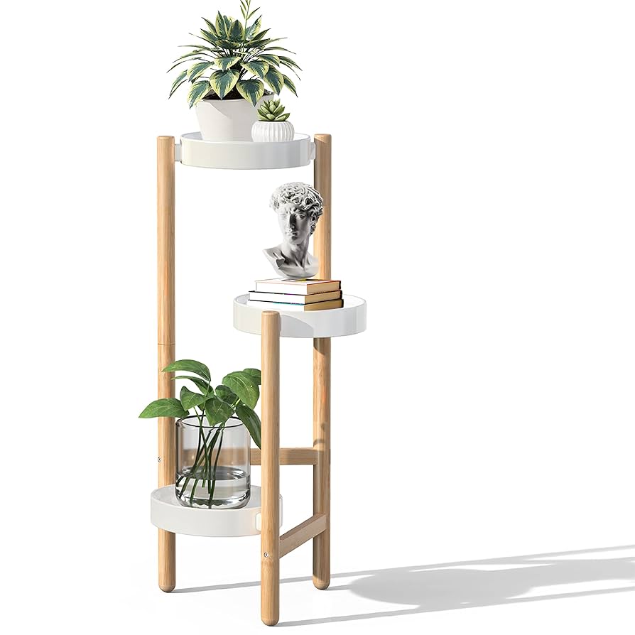 Amazon.com : Wisuce Corner Plant Stand Indoor, 3 Tier Tall